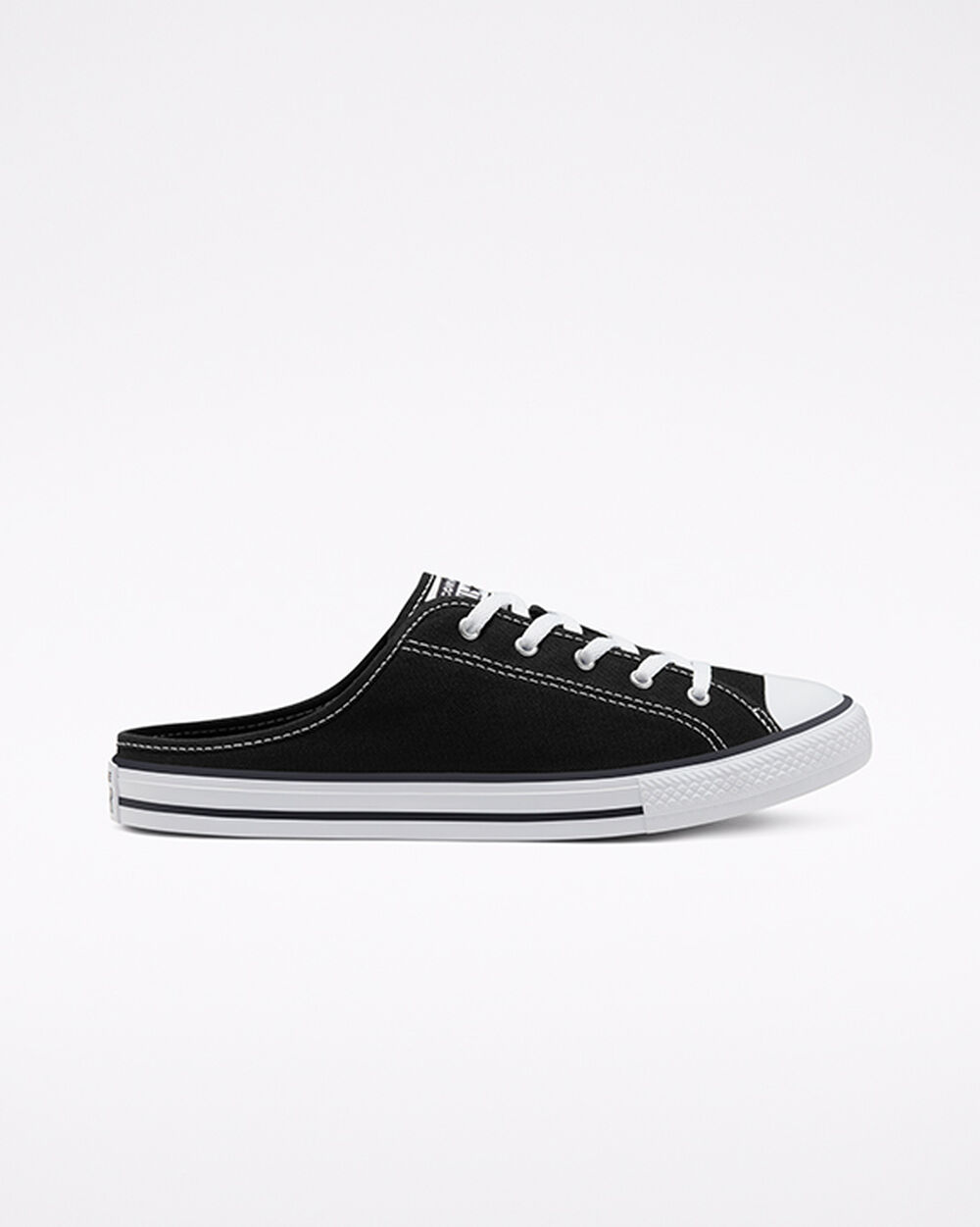 Slip On Converse Chuck Taylor All Star Mujer Negras Blancas | Colombia-31679