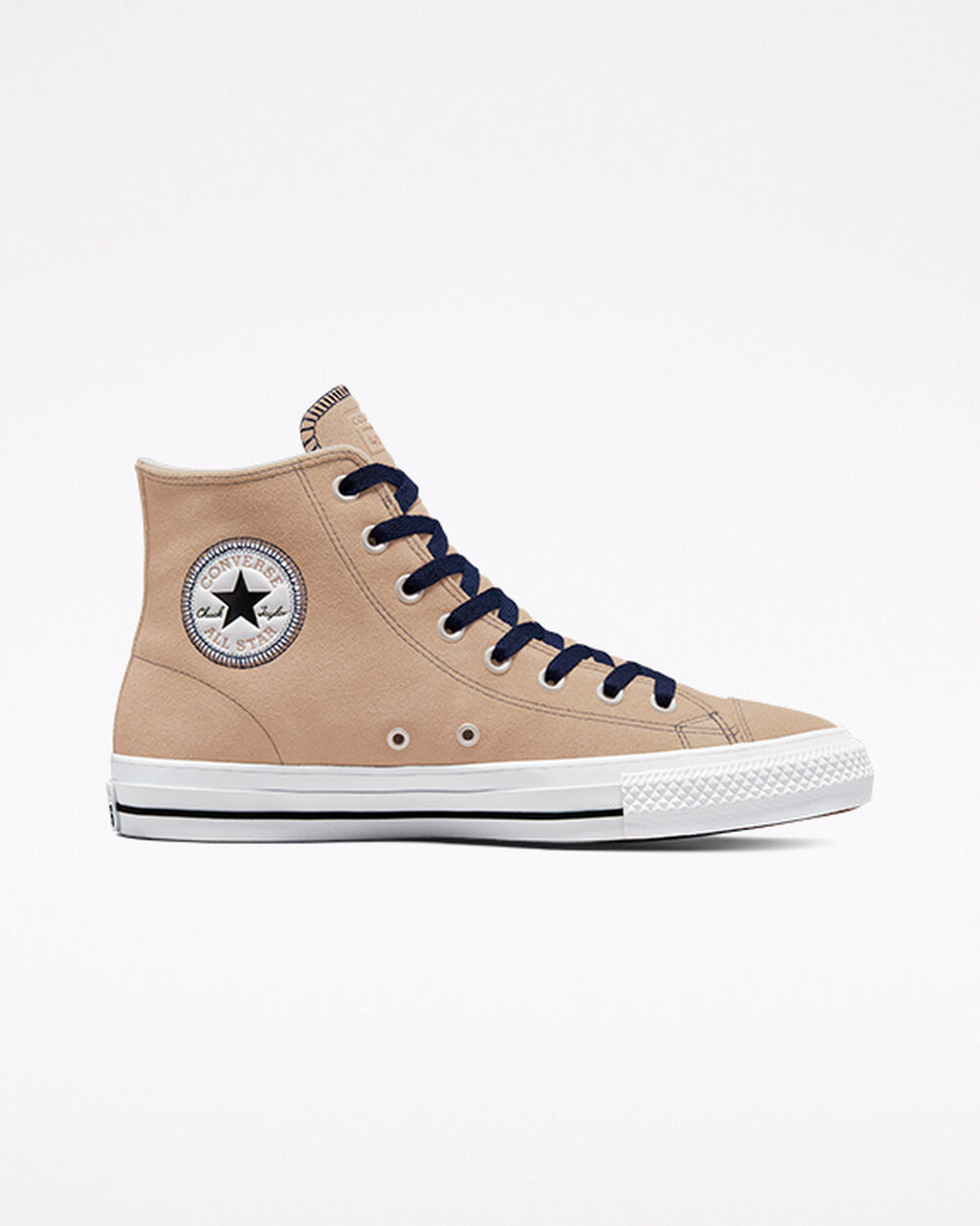 Zapatillas Converse CONS Chuck Taylor All Star Pro Hombre Kaki Negras Blancas | Colombia-863209