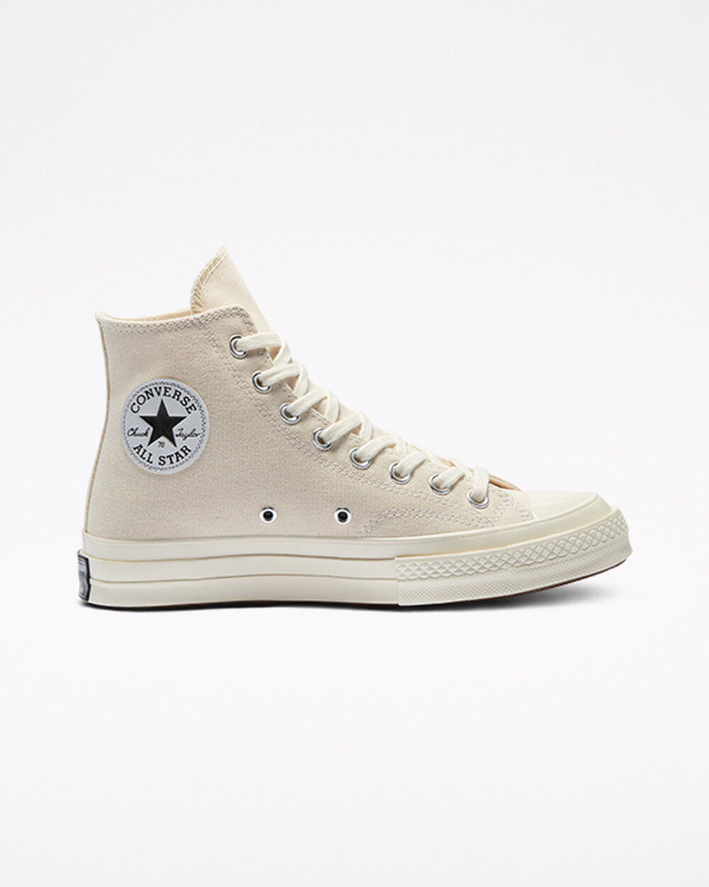 Zapatillas Converse Chuck 70 Mujer Beige Negras | Colombia-481529