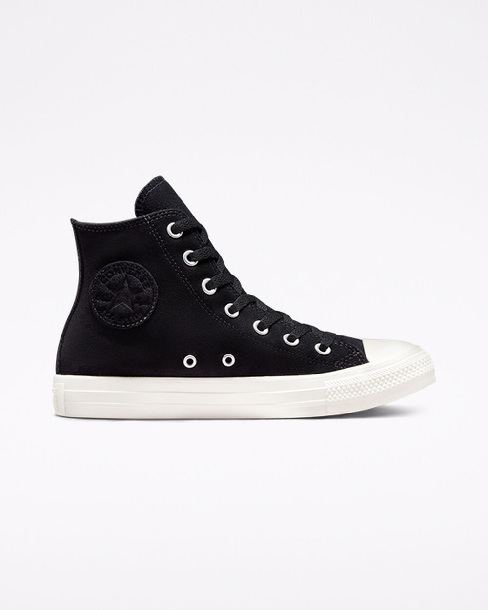 Zapatillas Converse Chuck Taylor All Star Mujer Negras Blancas | Colombia-23469