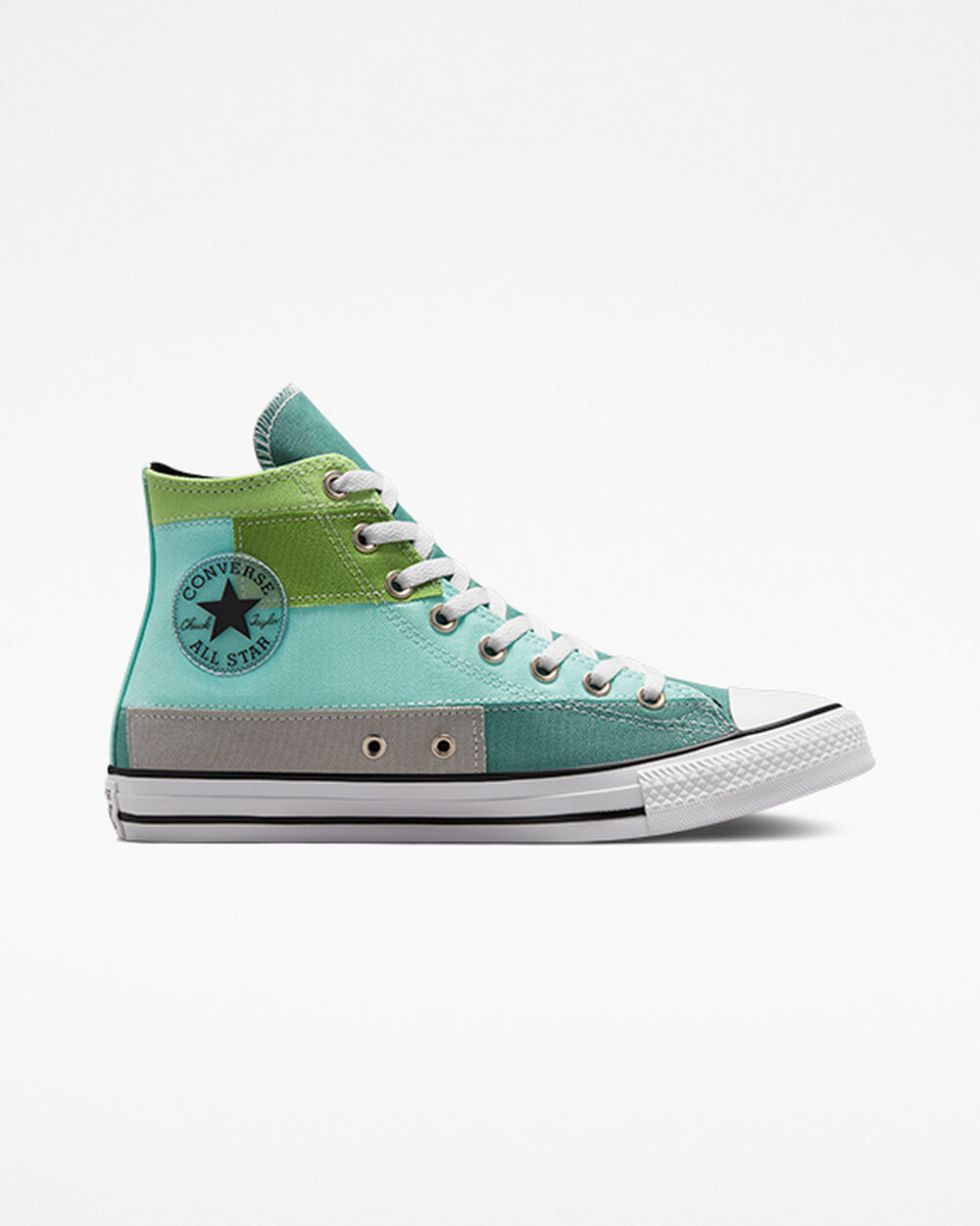 Zapatillas Converse Chuck Taylor All Star Mujer Azules Claro Verde Claro | Colombia-27369