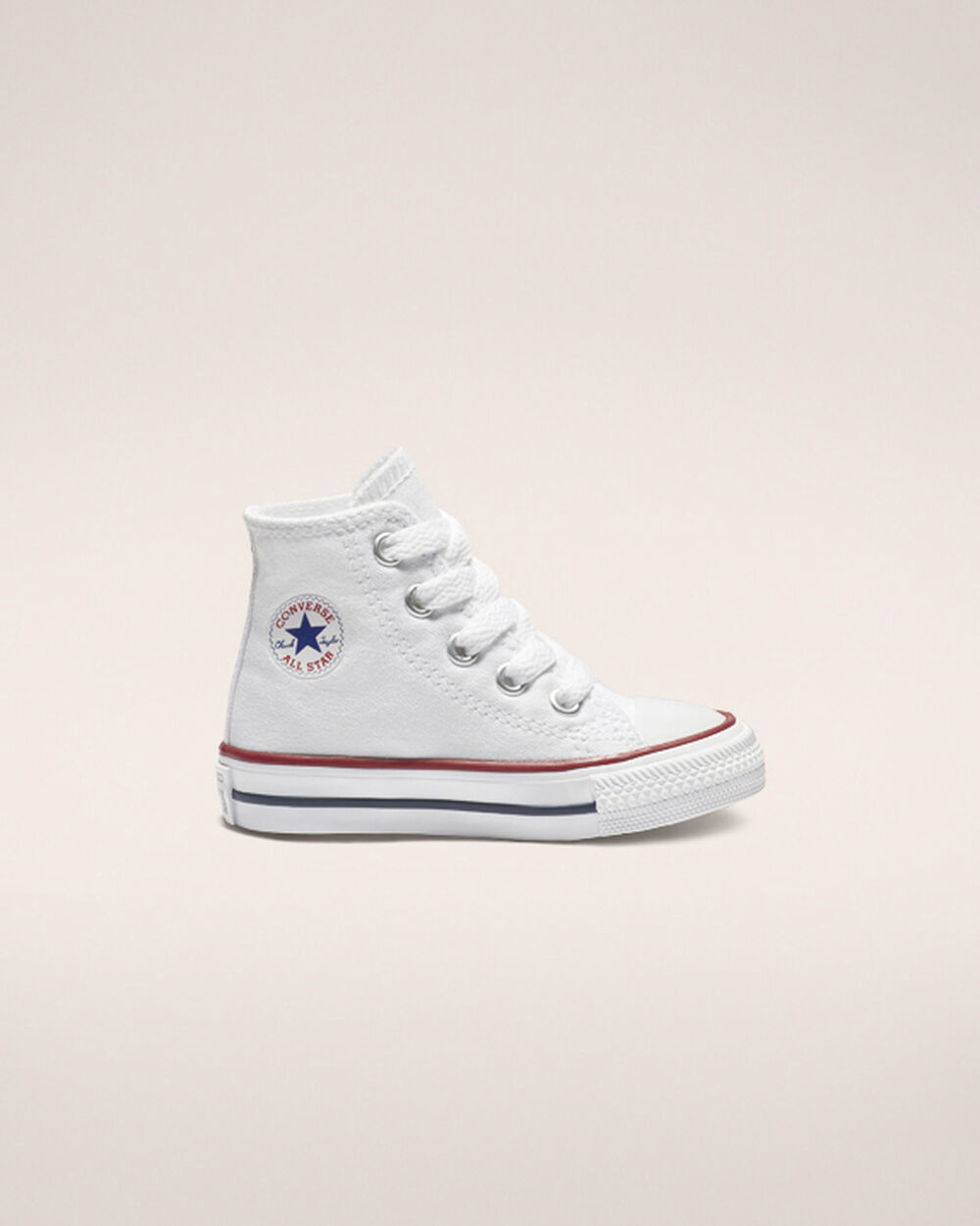 Zapatillas Converse Chuck Taylor All Star Niño Blancas | Colombia-42909