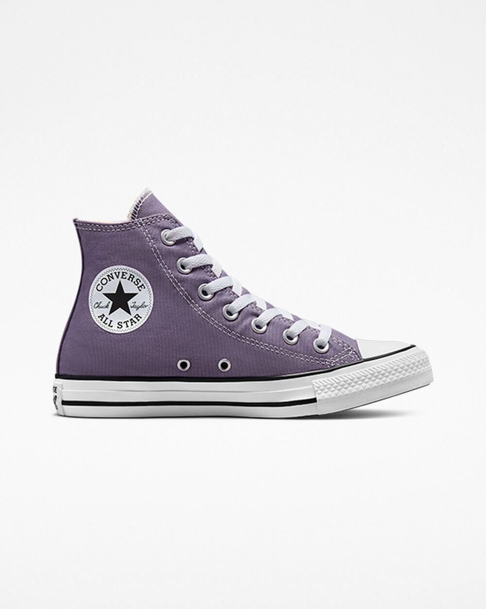 Zapatillas Converse Chuck Taylor All Star Mujer Gris Moradas | Colombia-916039