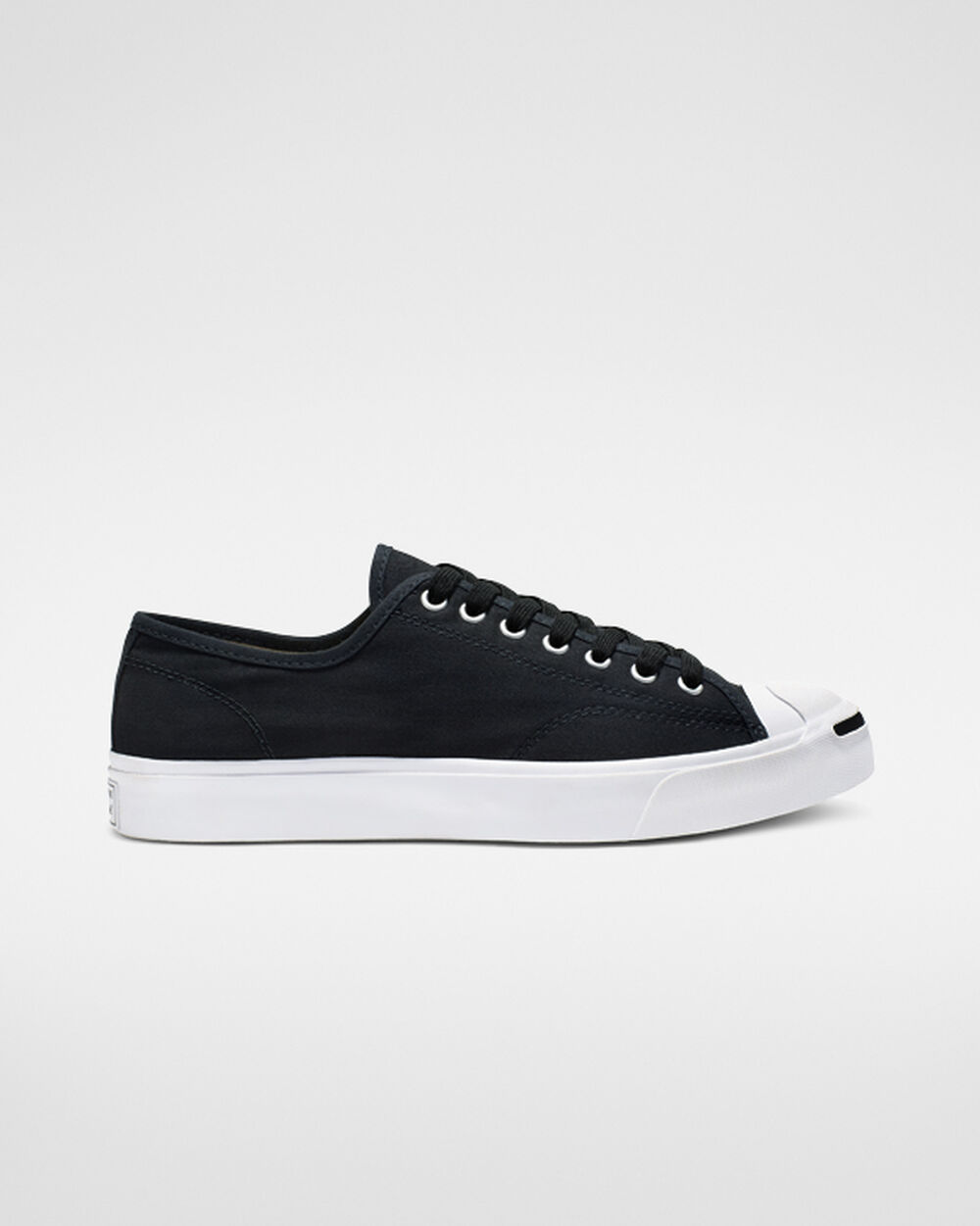 Zapatillas Converse Jack Purcell Mujer Negras Blancas Negras | Colombia-21069