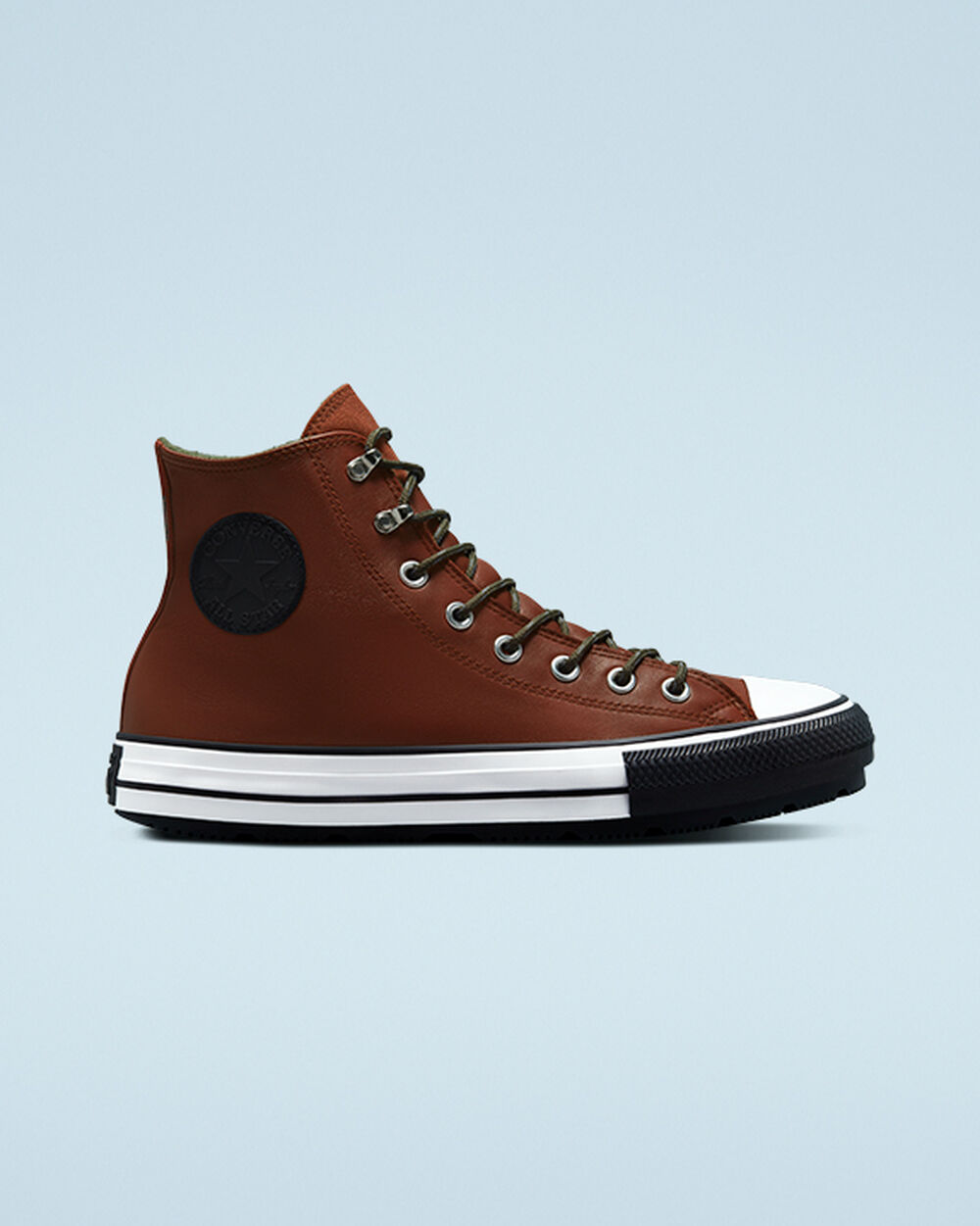 Botas de Invierno Converse Chuck Taylor All Star Mujer Marrones Blancas Negras | Colombia-162099