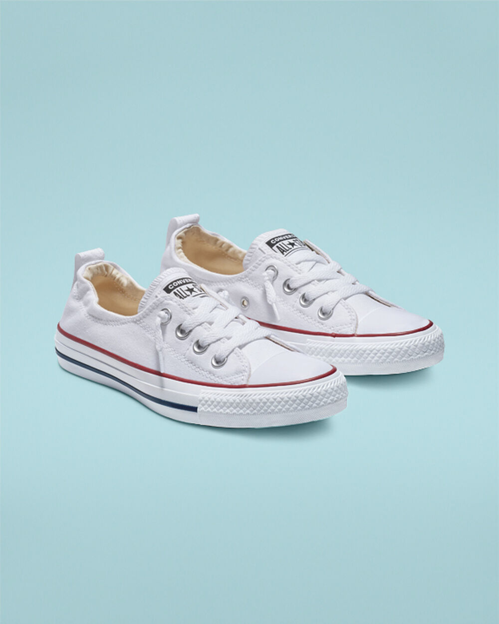 Slip On Converse Chuck Taylor All Star Mujer Blancas | Colombia-630299