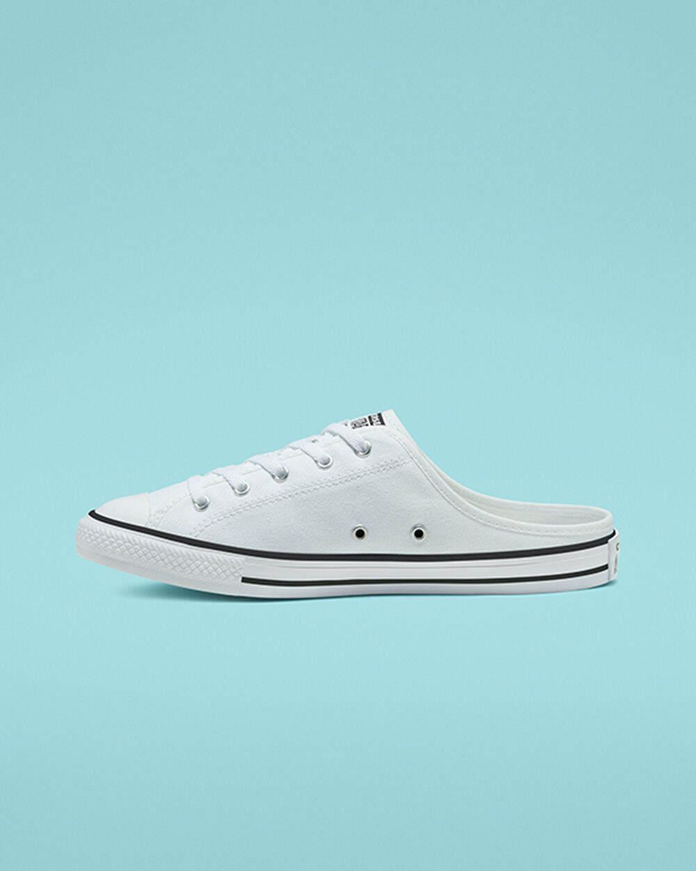 Slip On Converse Chuck Taylor All Star Mujer Blancas Negras | Colombia-809269