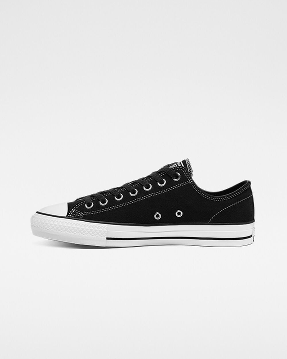 Zapatillas Converse CONS Chuck Taylor All Star Pro Hombre Negras Blancas | Colombia-821579