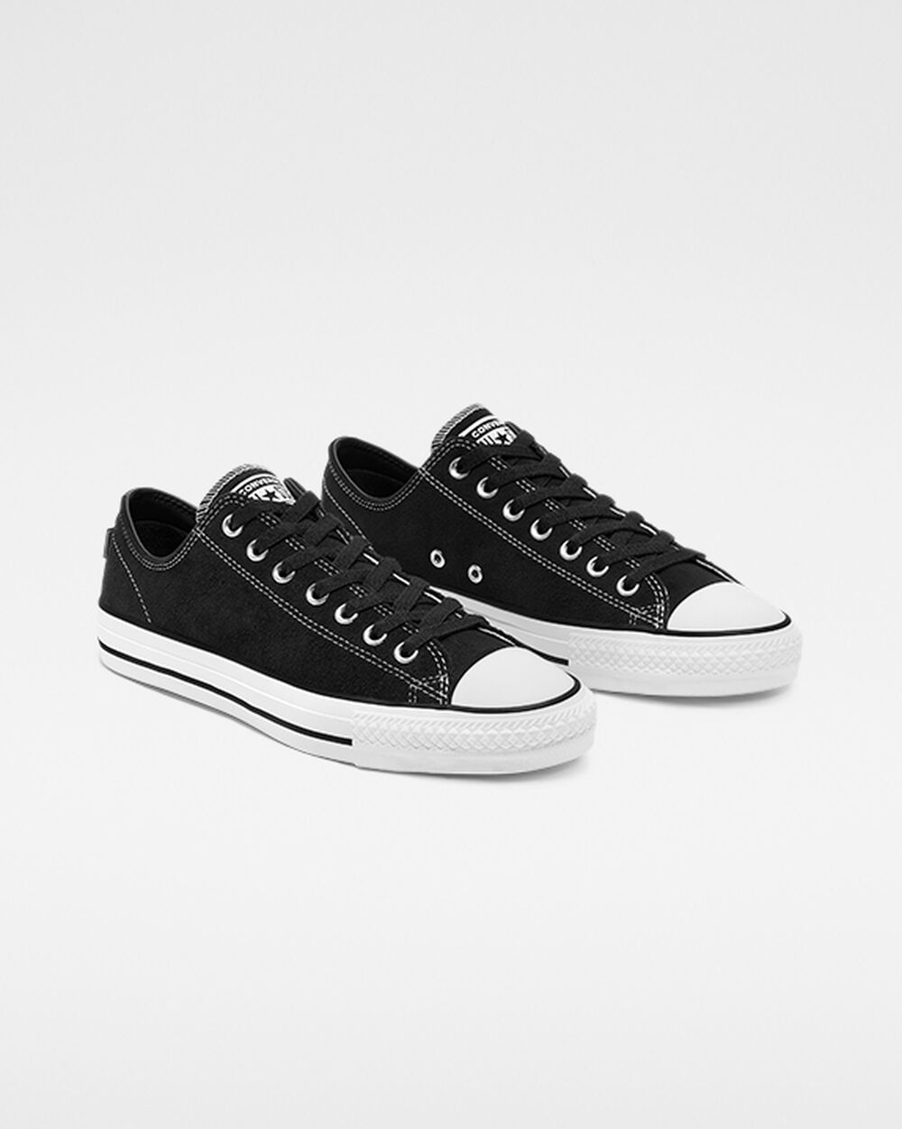 Zapatillas Converse CONS Chuck Taylor All Star Pro Hombre Negras Blancas | Colombia-821579