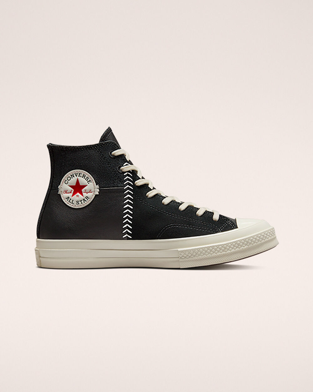 Zapatillas Converse Chuck 70 Hombre Negras Blancas Rojas | Colombia-147299