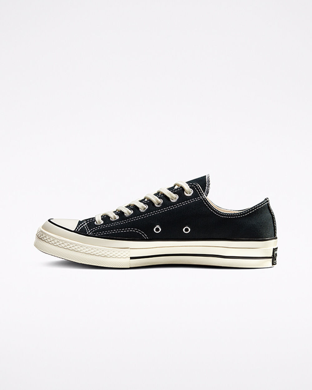 Zapatillas Converse Chuck 70 Hombre Negras Blancas | Colombia-378169