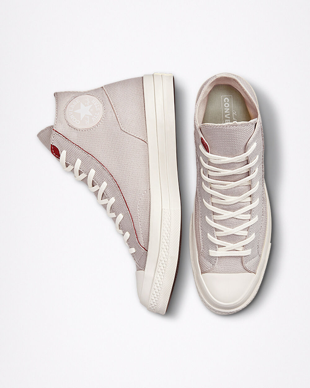 Zapatillas Converse Chuck 70 Hombre Plateadas Claro Rosas Blancas | Colombia-108359