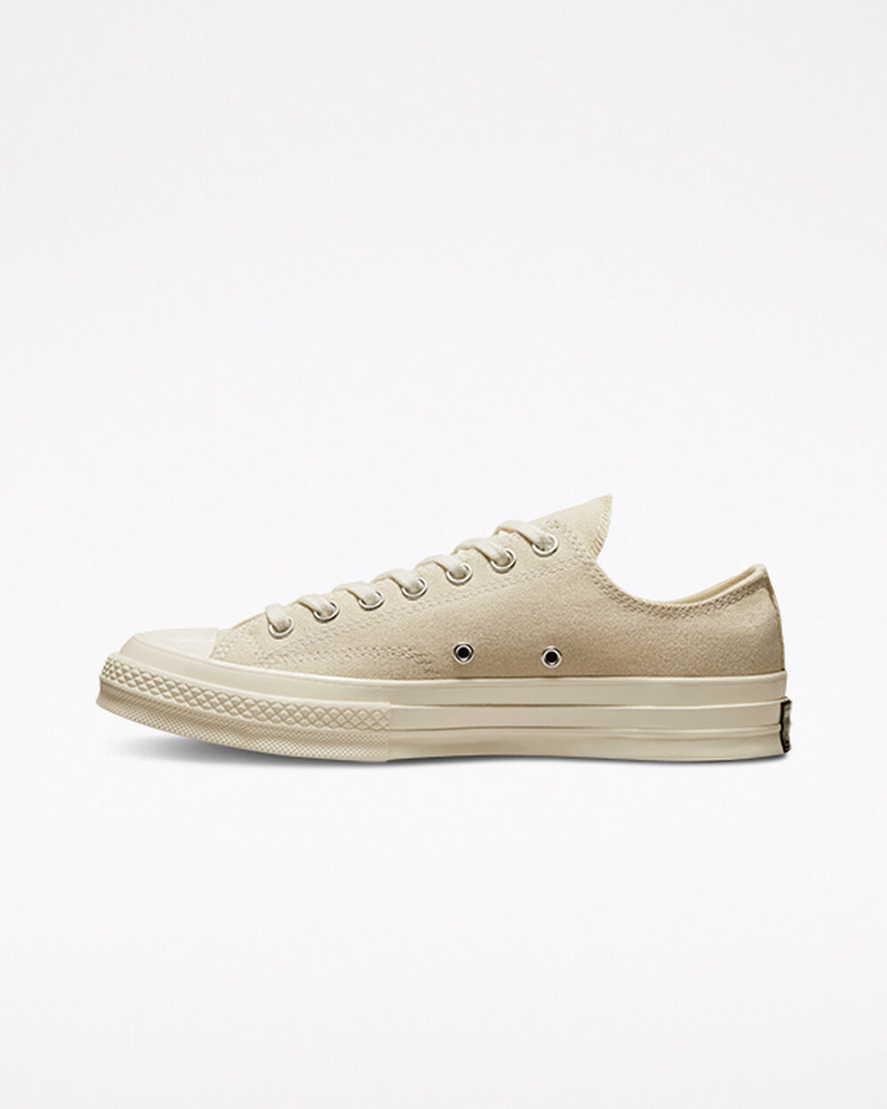 Zapatillas Converse Chuck 70 Mujer Beige Negras | Colombia-960459