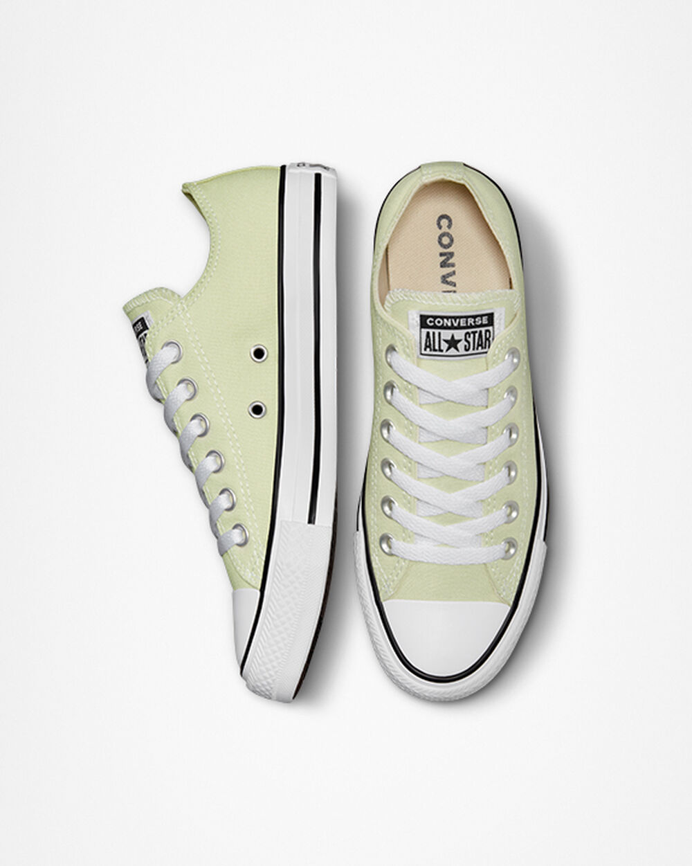 Zapatillas Converse Chuck Taylor All Star Mujer Verde Blancas | Colombia-129679