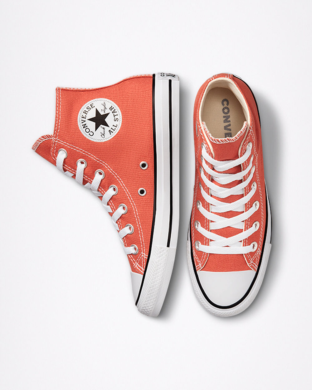 Zapatillas Converse Chuck Taylor All Star Mujer Naranjas Blancas | Colombia-198569