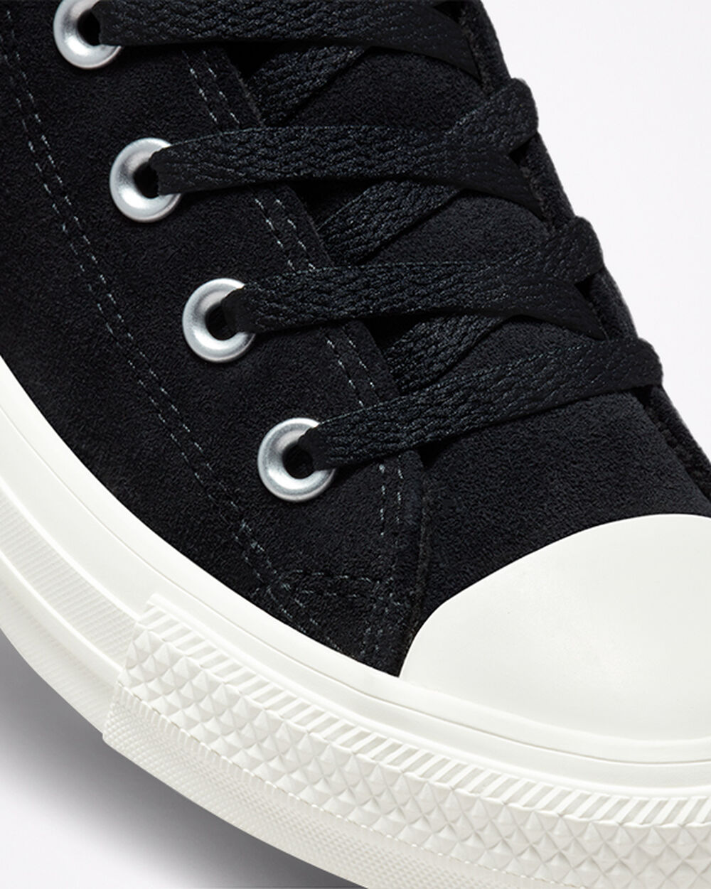 Zapatillas Converse Chuck Taylor All Star Mujer Negras Blancas | Colombia-23469