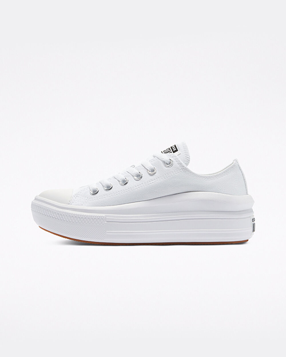 Zapatillas Converse Chuck Taylor All Star Move Mujer Blancas Blancas | Colombia-279069