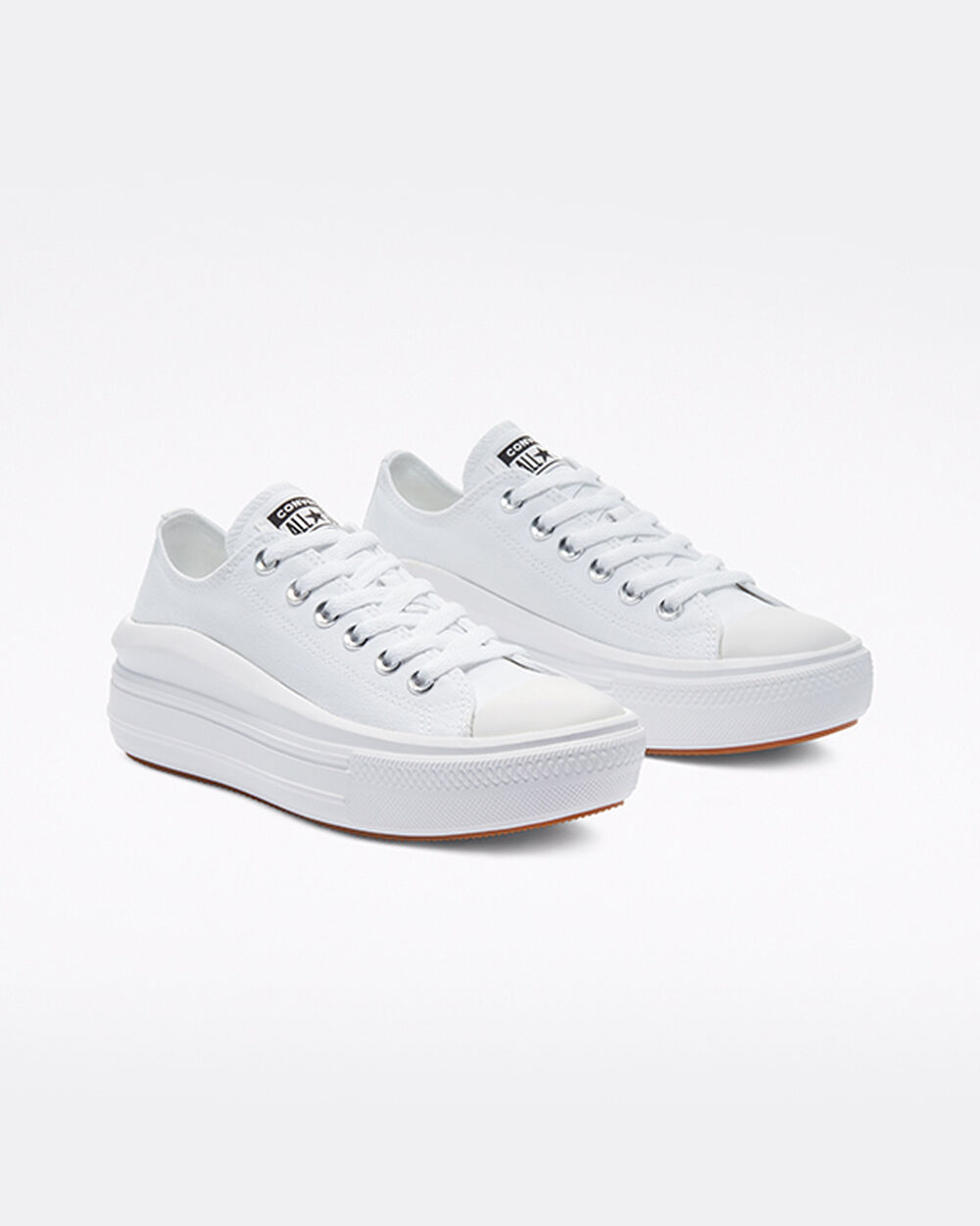 Zapatillas Converse Chuck Taylor All Star Move Mujer Blancas Blancas | Colombia-279069