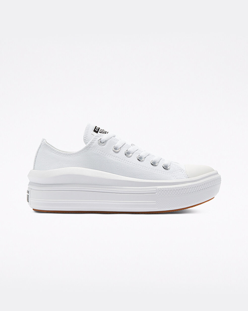 Zapatillas Converse Chuck Taylor All Star Move Mujer Blancas Blancas | Colombia-279069