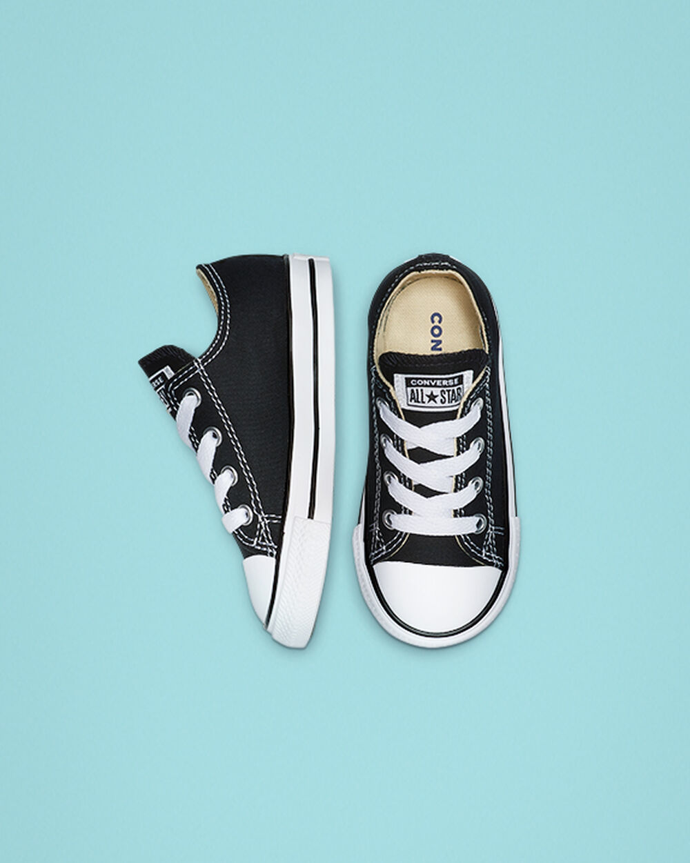 Zapatillas Converse Chuck Taylor All Star Niño Negras | Colombia-382959