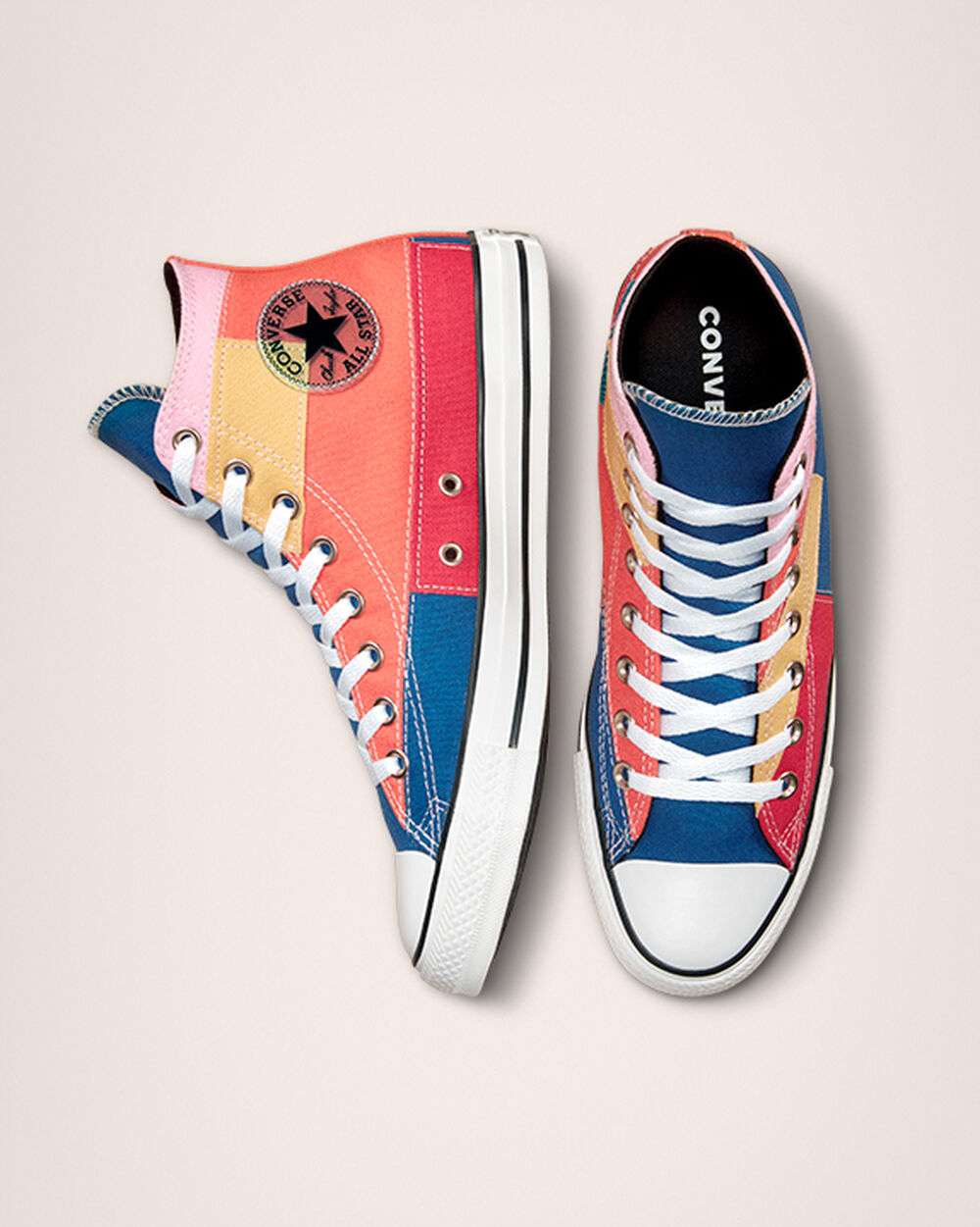 Zapatillas Converse Chuck Taylor All Star Hombre Azules Rosas | Colombia-547239