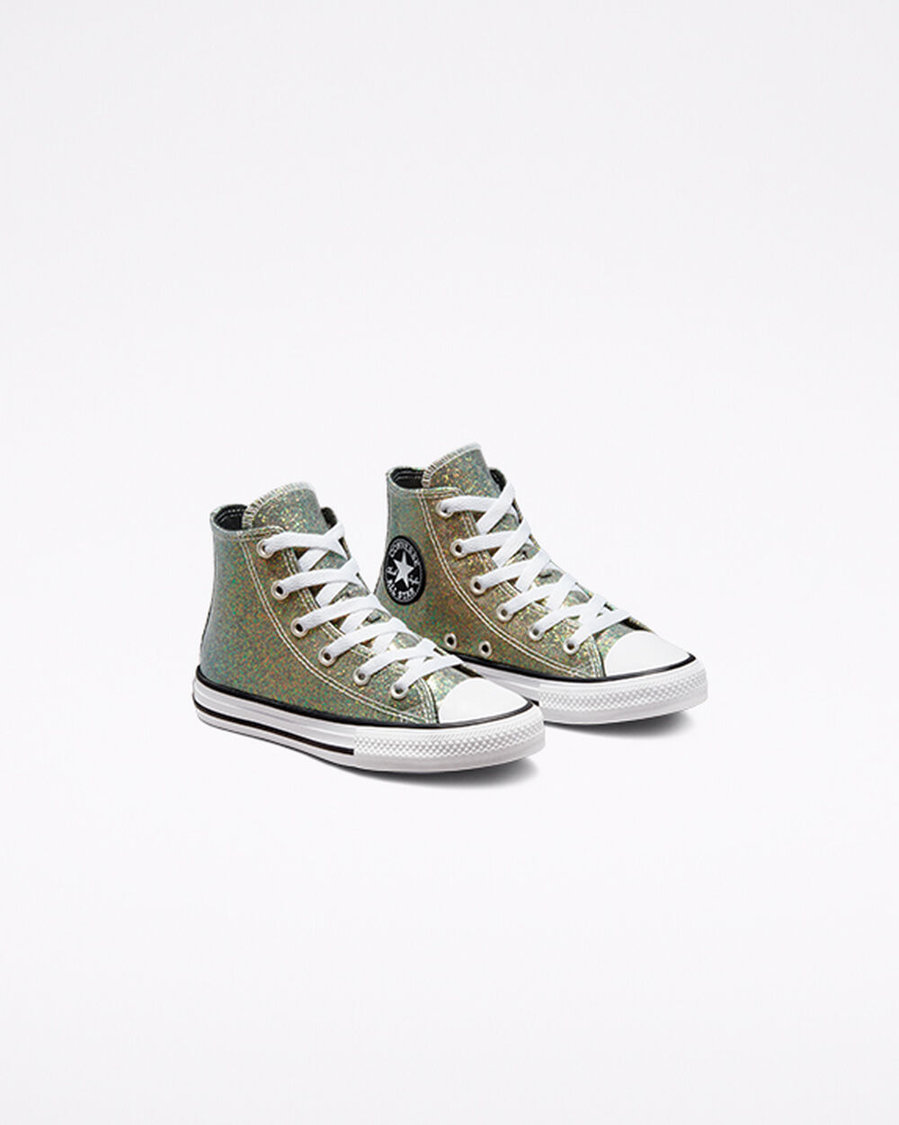 Zapatillas Converse Chuck Taylor All Star Niña Doradas Negras Blancas | Colombia-615239