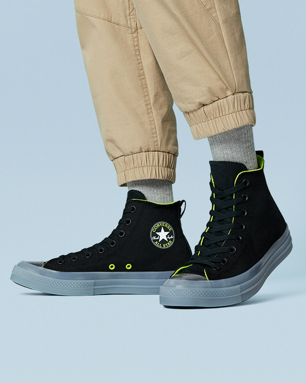 Zapatillas Converse Chuck Taylor All Star CX Mujer Negras Verde Claro | Colombia-641909