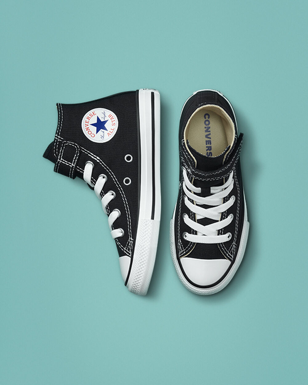 Zapatillas Converse Chuck Taylor All Star Niña Negras Beige Blancas | Colombia-673509