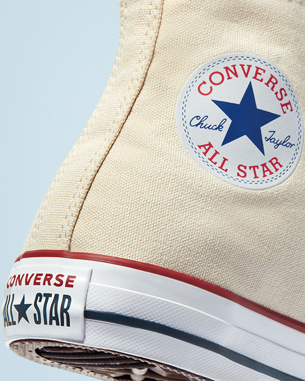 Zapatillas Converse Chuck Taylor All Star Mujer Beige Blancas | Colombia-834259