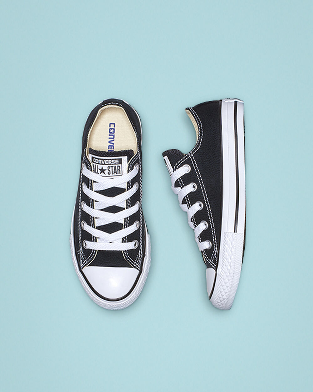 Zapatillas Converse Chuck Taylor All Star Niña Negras | Colombia-912479