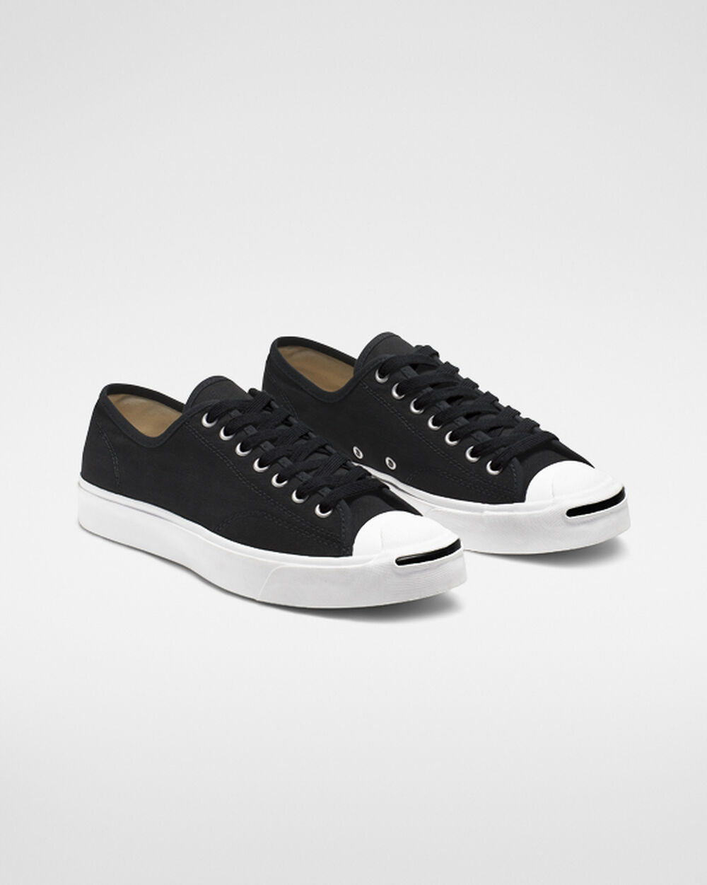 Zapatillas Converse Jack Purcell Hombre Negras Blancas Negras | Colombia-906149