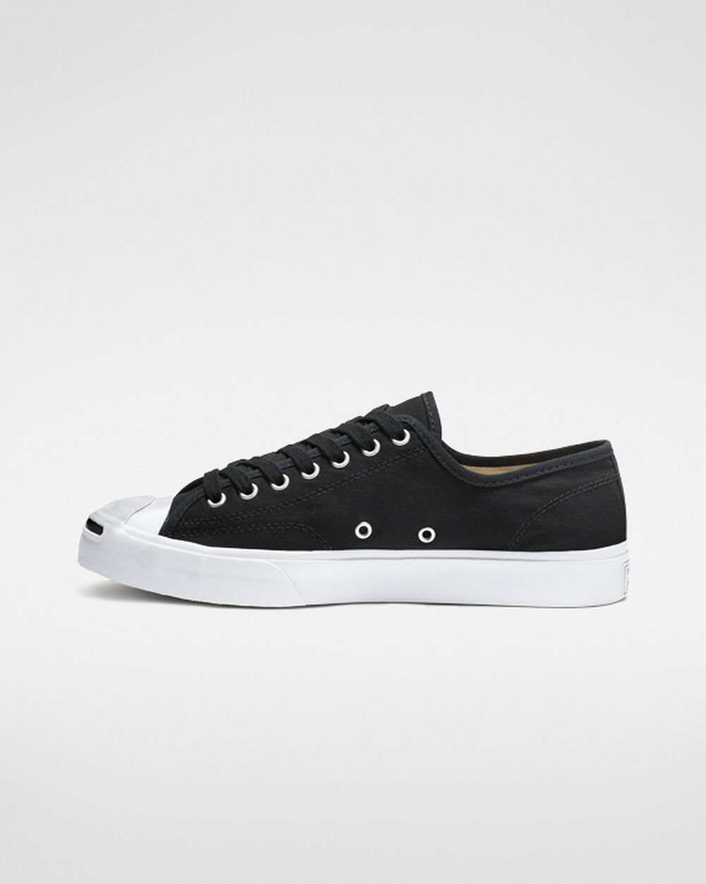 Zapatillas Converse Jack Purcell Mujer Negras Blancas Negras | Colombia-21069