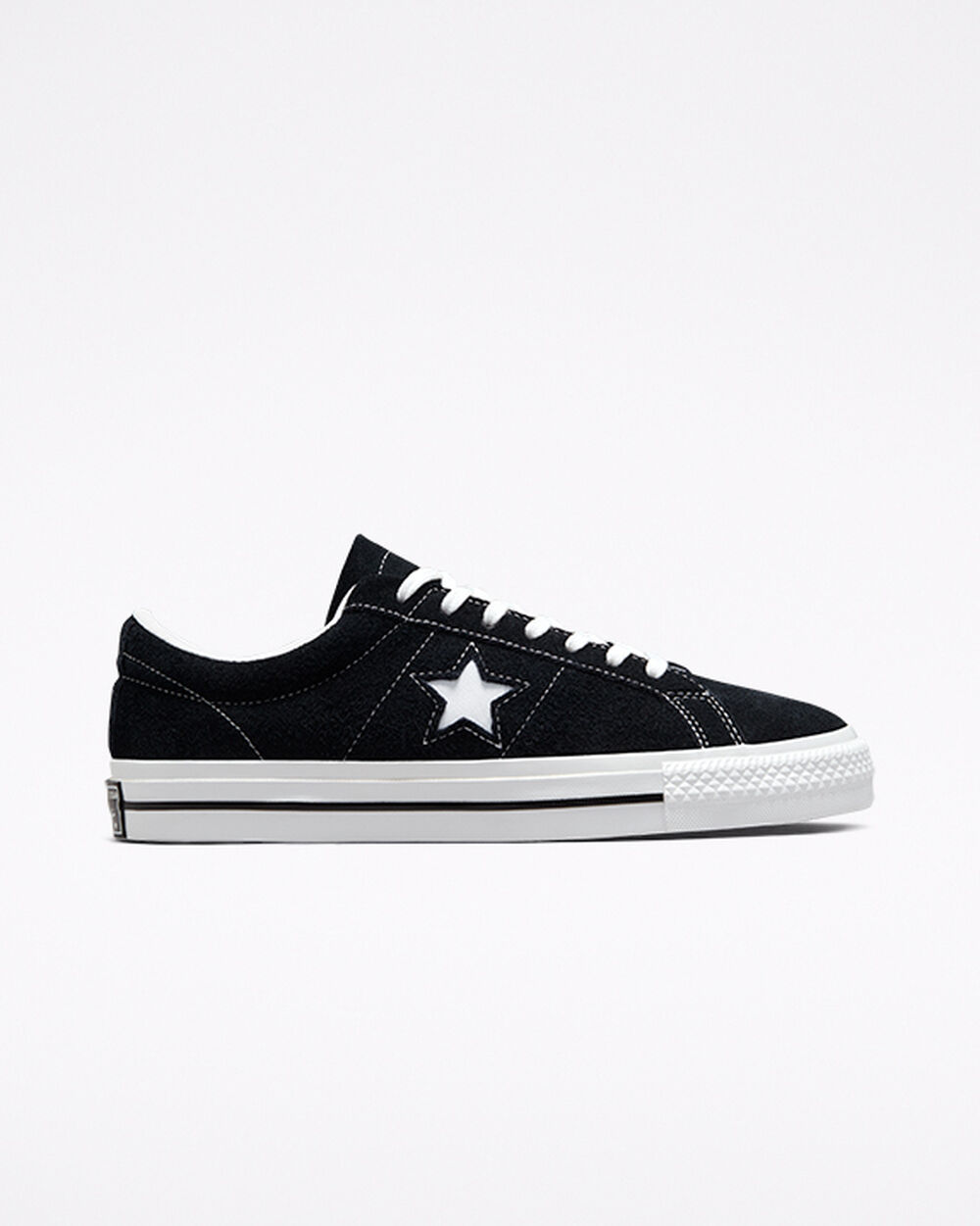 Zapatillas Converse One Star Hombre Negras Blancas | Colombia-138729