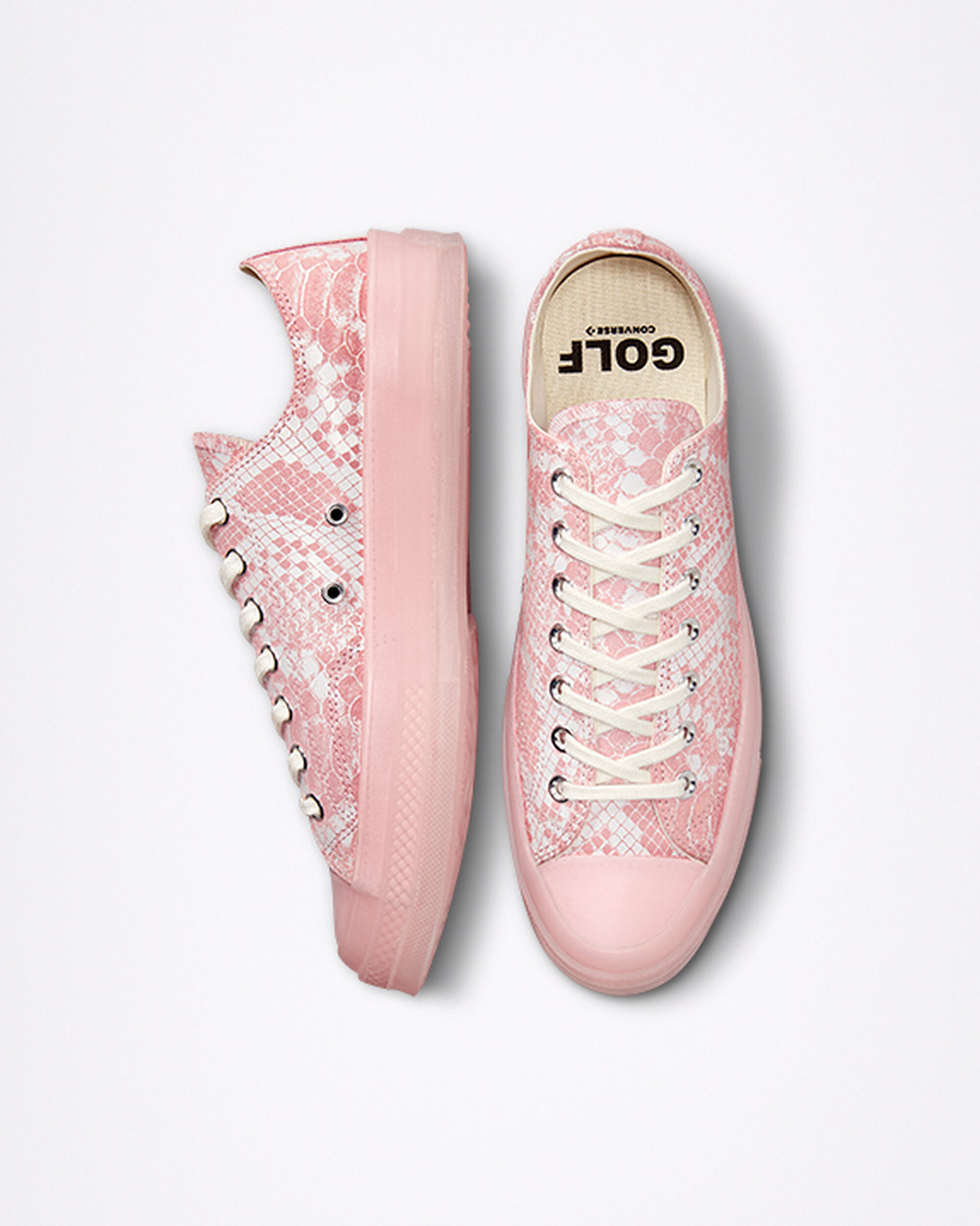 Zapatillas Converse x GOLF WANG Chuck 70 Mujer Rosas Blancas | Colombia-824309